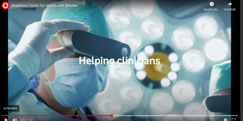 Vodafone, alleanza con Deloitte per spingere la sanità digitale