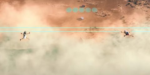 Auto volanti, la prima corsa in Australia a 100 km/h. Il video