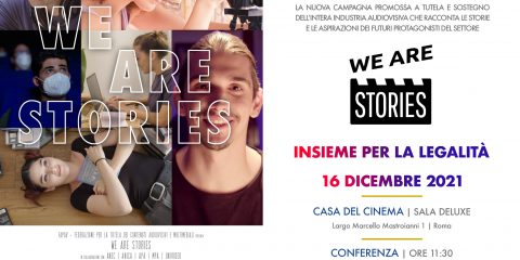 FAPAV lancia la nuova campagna “We Are Stories”. Guarda il video dell’evento