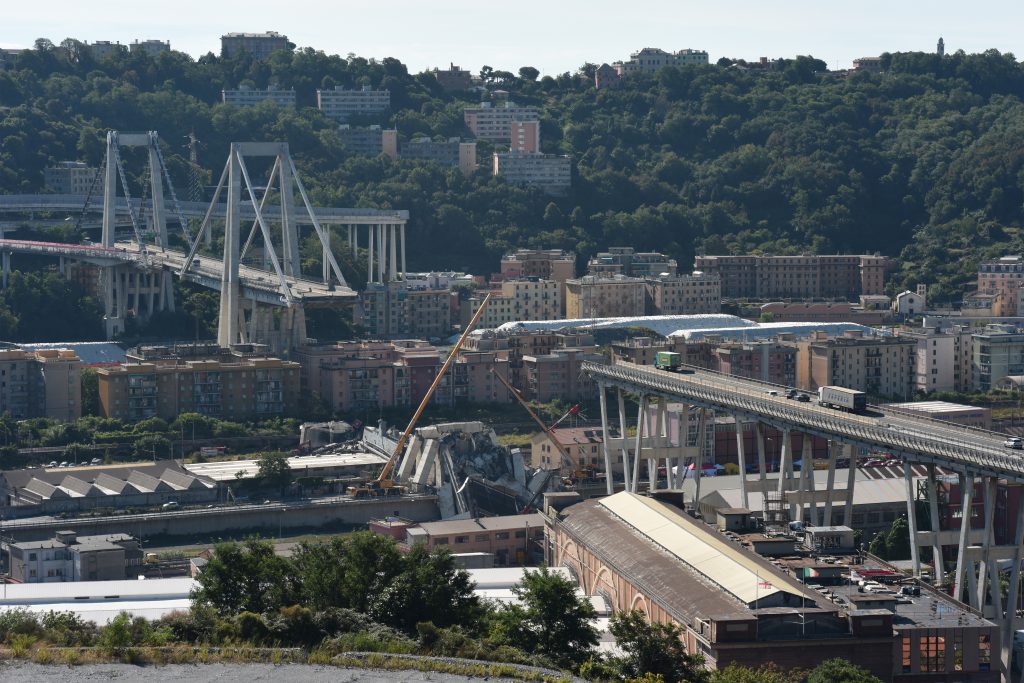 ponte Morandi Corte Conti