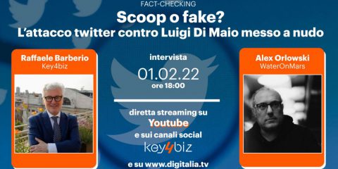 Analisi in diretta alle 18 dell’attacco twitter a Di Maio con Alex Orlowski