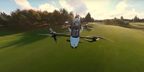 eVTOL: dalla Svezia il drone elettrico monoposto da 80 mila euro (video)