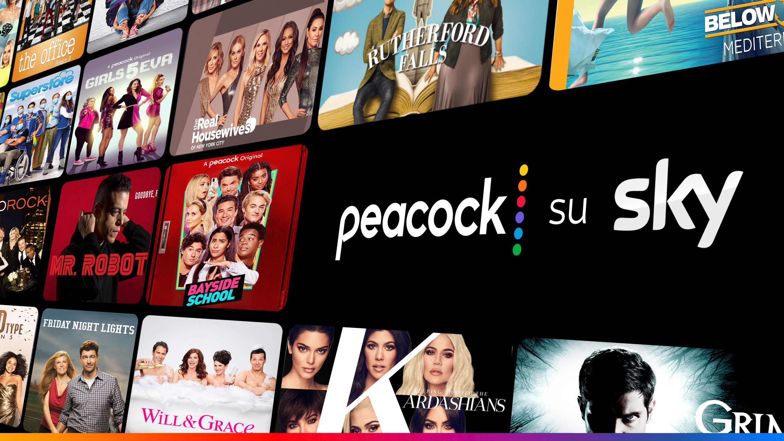 Arriva Peacock in Italia per tutti gli abbonati Sky e NOW