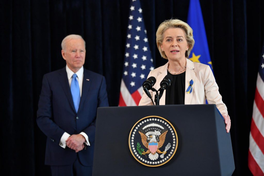 Biden von der Leyen