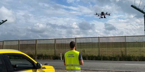 5G e reti locali, test sui droni all’aeroporto di Bruxelles