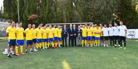 Riparte e vince la nazionale di calcio di Poste Italiane (video)