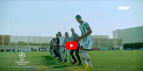 La UEFA Champions League in streaming. Il nuovo spot NOW (video)