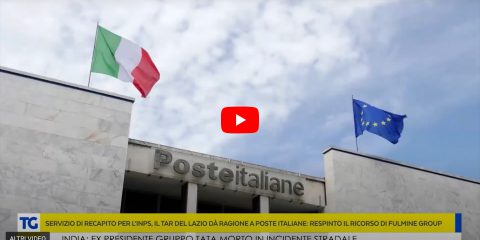 Poste italiane. Servizio recapito per Inps, TAR Lazio respinge ricorso di Fulmine Group