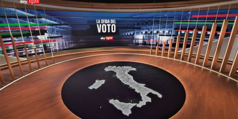 Elezioni 2022, share del 4,6% per Sky TG24 nella serata del voto