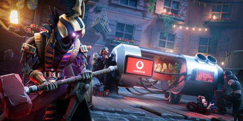 Vodafone entra nel metaverso di Fortnite al Lucca Comics & Games 2022