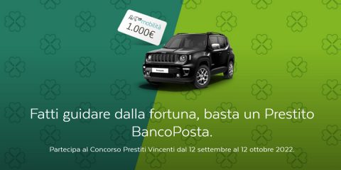 Poste Italiane: arriva il concorso “Prestiti vincenti” con prestito BancoPosta