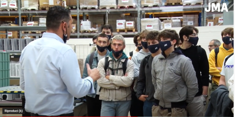 JMA incontra gli Studenti. Video aziendale, parola all’ad e ai manager in occasione del Tour
