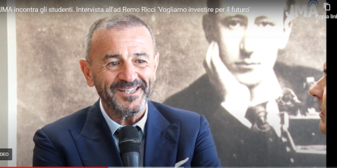 JMA incontra gli studenti. Intervista all’ad Remo Ricci ‘Vogliamo investire per il futuro’