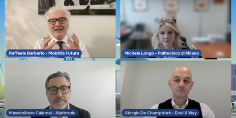 Rivedi il webinar “eMobility: una nuova filiera dell’innovazione. Il caso Alpitronic/Enel X Way”