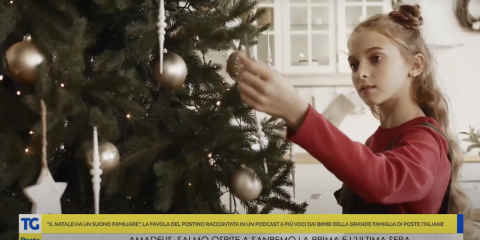 Poste Italiane, un podcast natalizio con le voci dei figli dei dipendenti