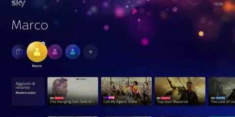 Sky Glass. Arrivano le playlist personali, la sezione Cast e nuovi comandi vocali