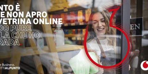 #Drittialpunto, al via la nuova campagna di Vodafone Business