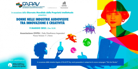 Save the date. “Donne nelle Industrie Audiovisive tra innovazione e creatività”