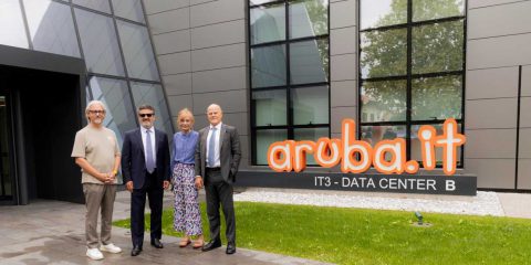 Assinter in visita al Global Cloud Data Center di Aruba