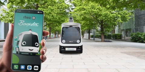 L’italiana Rhea Vendors Group a Shanghai per lanciare “Barista On-Demand”, la coffee station mobile e autonoma (VIDEO)