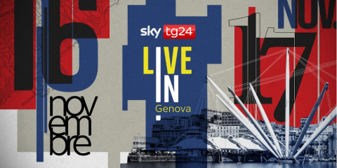 Sky TG24 Live In arriva a Genova il 16 e 17 novembre. Gli ospiti