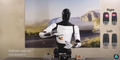 Otpimus Gen 2, il nuovo robot della Tesla (video)