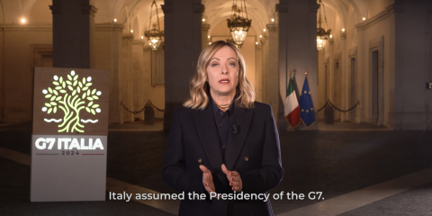 G7 Italia, il video di presentazione di Giorgia Meloni