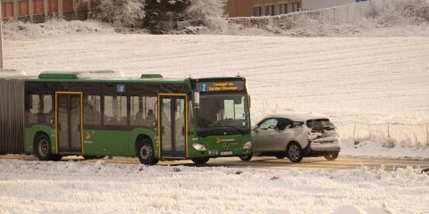 Autobus elettrici paralizzati dalla neve? Ad Oslo cancellato in media solo il 2% delle corse