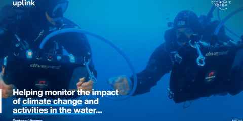 WSense, l’apripista dell’Internet of Underwater Things premiata come top innovator a Davos