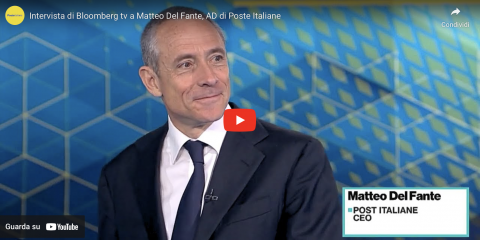 Poste Italiane, l’AD Del Fante a Bloomberg: “Nei prossimi cinque anni Poste avrà la crescita maggiore nei servizi alle famiglie”