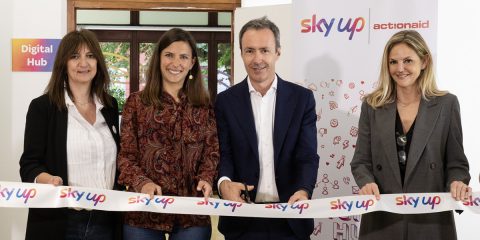 Sky e Actionaid, a Milano il quarto Sky Up Digital Hub italiano