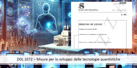 Tecnologie quantistiche, Basso (Pd) presenta il primo Ddl: previsto un miliardo per lo sviluppo.  Scarica la bozza in PDF