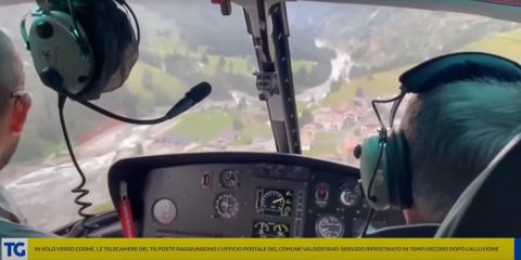 Alluvione di Cogne, Poste Italiane ripristina i servizi in tempi record (video)