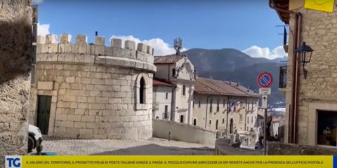 Poste Italiane. Ufficio Polis a Opi (Aq), il Comune set del film “Un mondo a parte” (video)