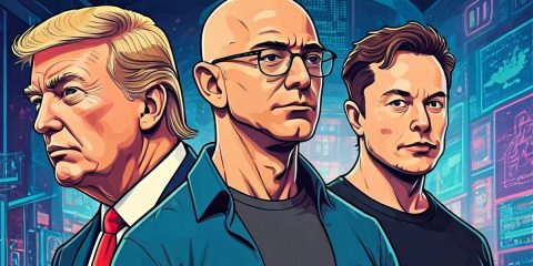 Trump sposta il mirino dalla Luna a Marte, un assist per SpaceX di Musk. Uno sgambetto a Blue Origin di Bezos?