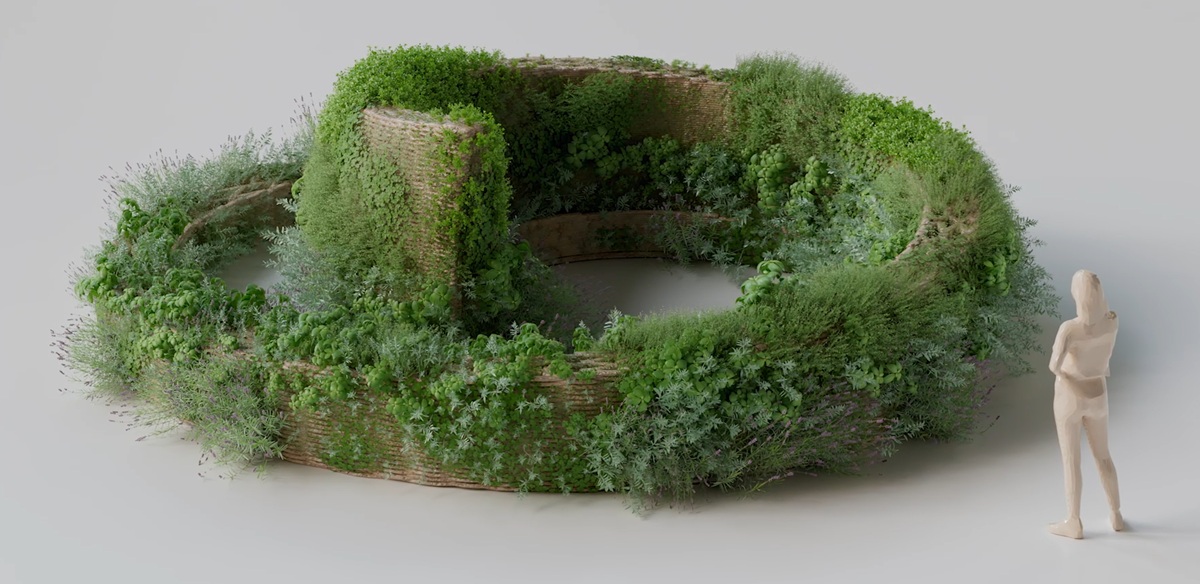 Biennale di Venezia 2025, c’è un’architettura ‘vivente’ stampata in 3D