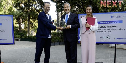 Premio ‘Underwater’ al ministro Musumeci: “Con mio DDL evitiamo il Far West nel dominio subacqueo”