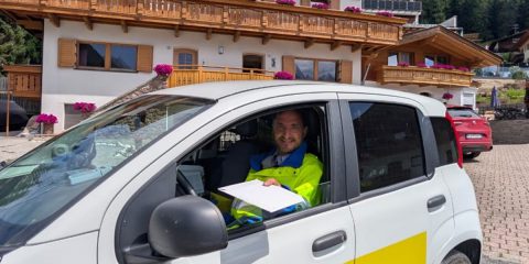 Il postino di Sinner in Alta Pusteria