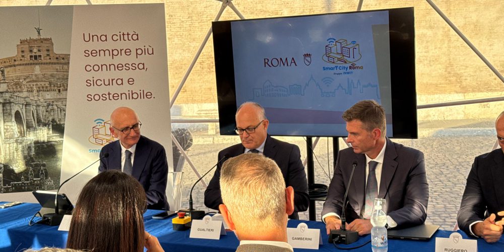 Smart City Roma (INWIT), il Sindaco Gualtieri accende il WiFi gratis in 55 piazze della Capitale