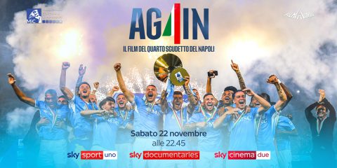 Su Sky e in streaming su NOW “AG4IN”, il film del quarto scudetto del Napoli