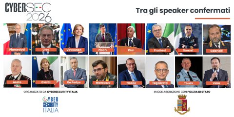 Piantedosi, Urso, il Capo della Polizia e dell’Intelligence tra gli speaker di CyberSEC2026: l’agenda