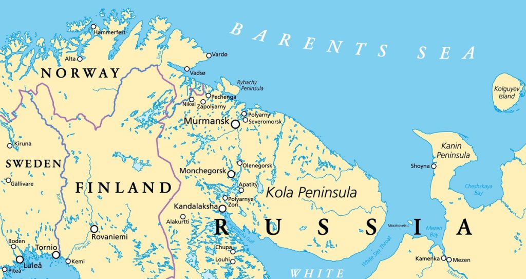 Mare di Barents, gas naturale